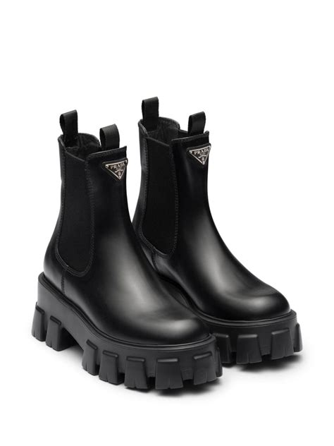 prada monolith boot dupe|prada chelsea monolith boots.